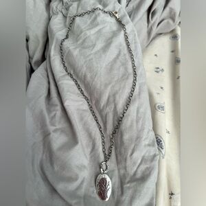 Silpada Silver Necklace with Tree Pendant